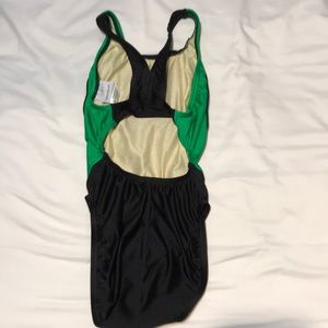 Speedo Swim - Green and black Speedo training bathing suit Speedo Swim - Green and black Speedo training bathing suit